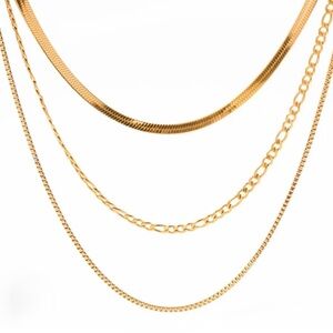 Harper Jewelry Triple Layered Stacking Chain